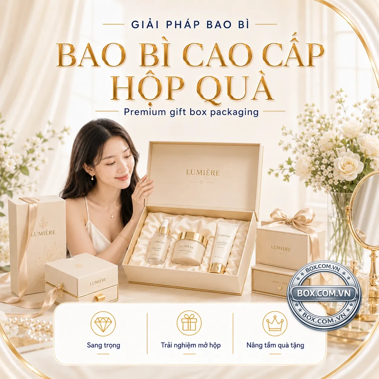 Bao bì cao cấp / hộp quà